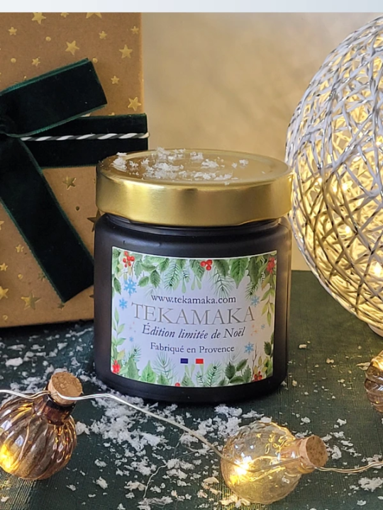 Coffret bougies de Noël 160g – Pack Éditions Limitées Noël Épicé & Forêt d’Hiver | TEKAMAKA