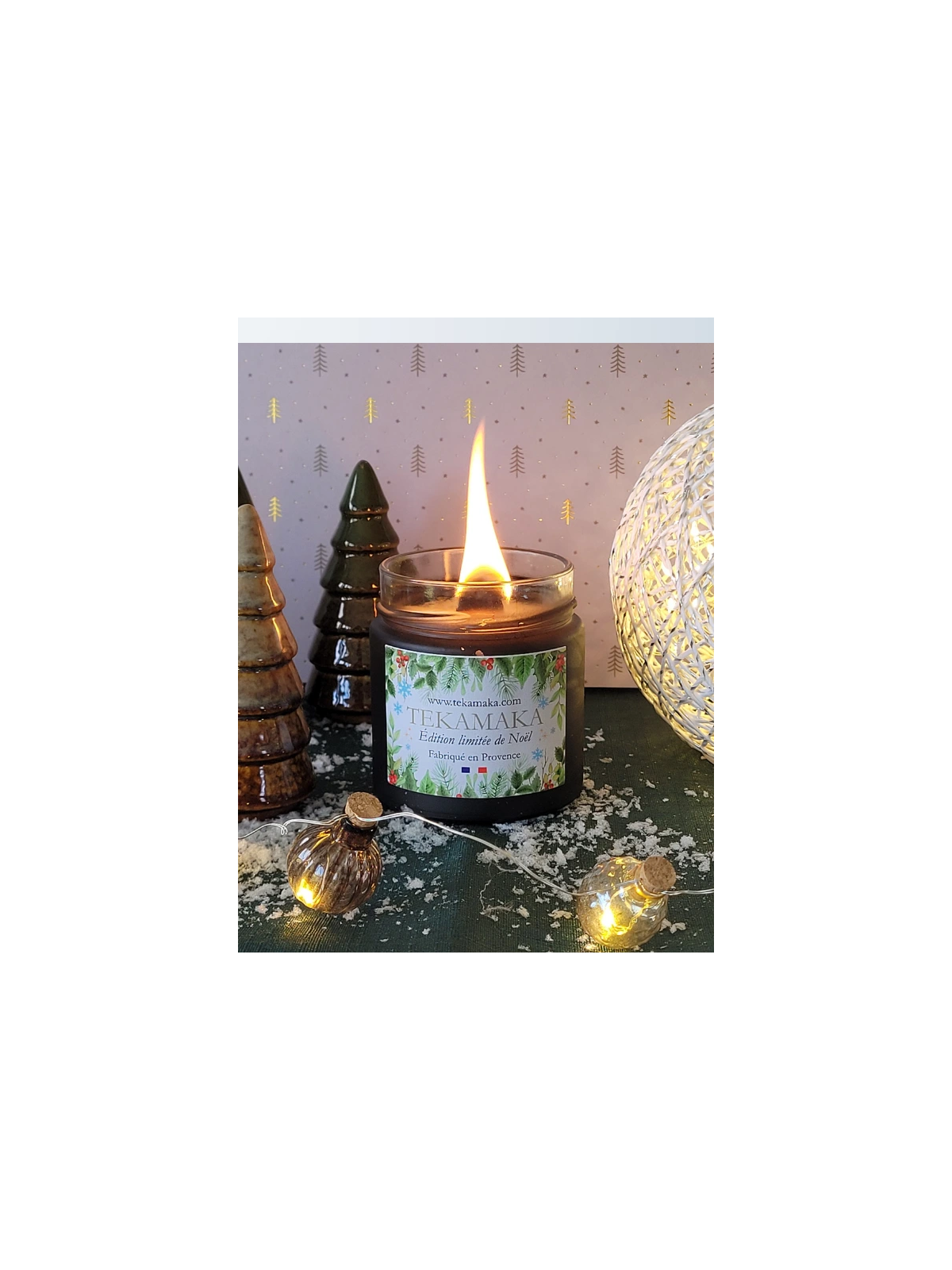 Coffret bougies de Noël 160g – Pack Éditions Limitées Noël Épicé & Forêt d’Hiver | TEKAMAKA