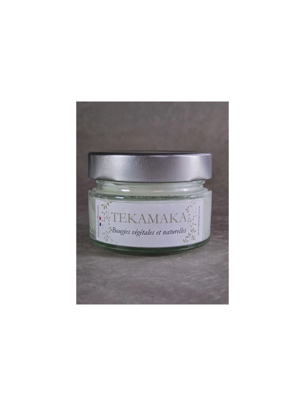 Bougie non parfumée 90g – L’Authentique Mini artisanale | TEKAMAKA