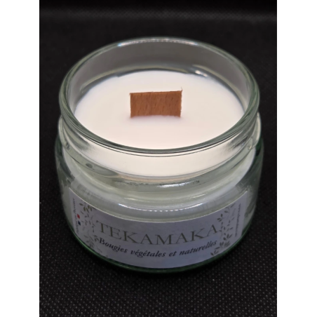Bougie crépitante 90g – La Mini feu de cheminée artisanale | TEKAMAKA