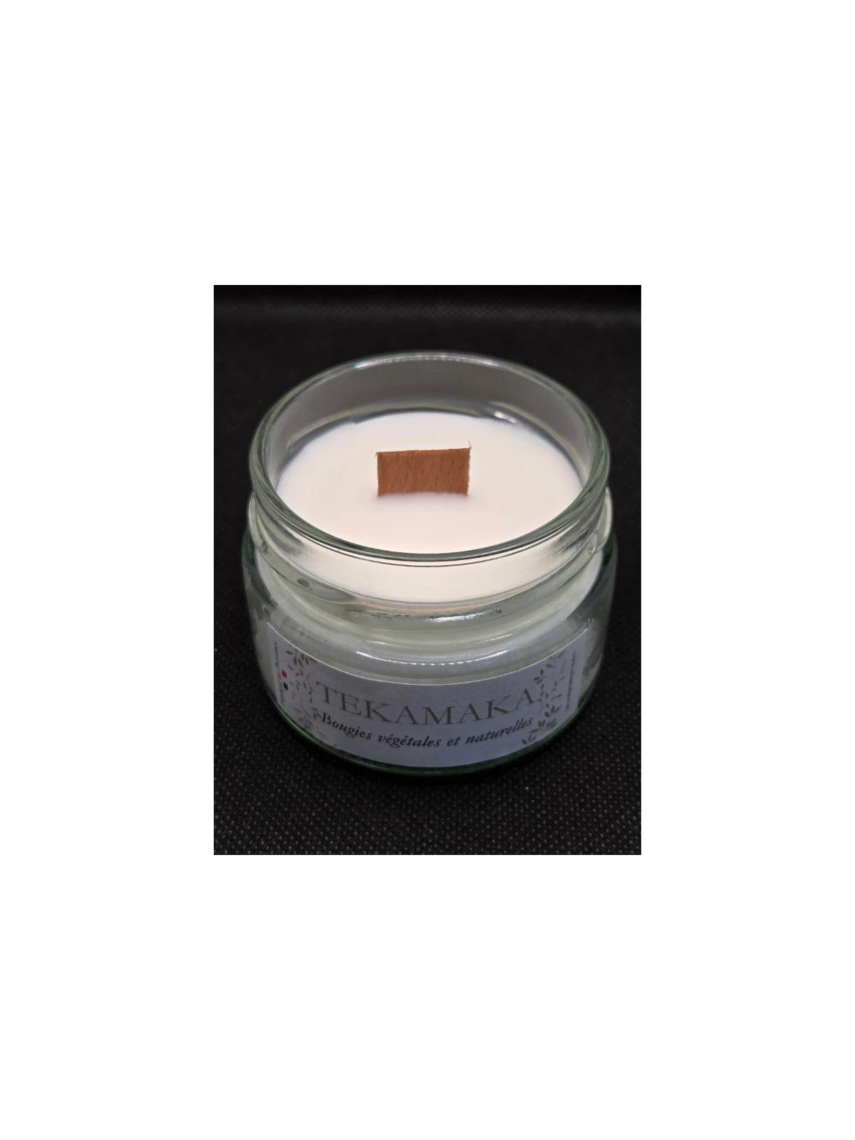 Bougie crépitante 90g – La Mini feu de cheminée artisanale | TEKAMAKA