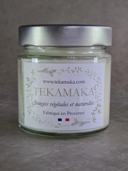 Bougie crépitante 160g - Feu de cheminée artisanale | TEKAMAKA