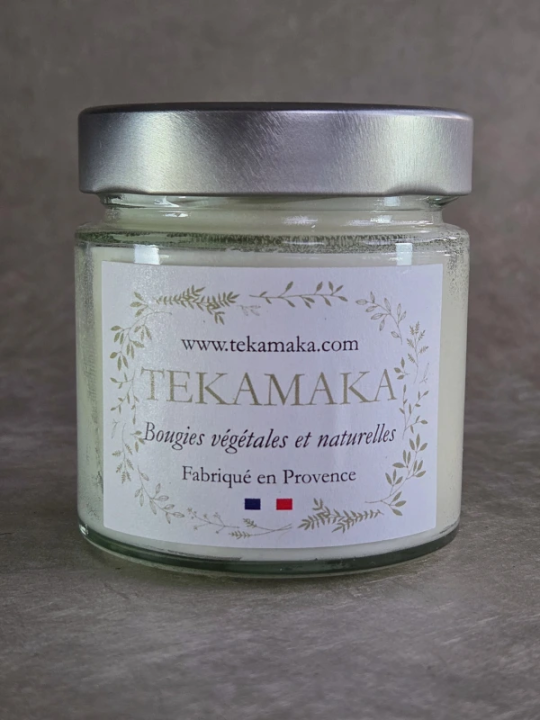 Bougie crépitante 160g - Feu de cheminée artisanale | TEKAMAKA