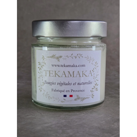 Bougie crépitante 160g - Feu de cheminée artisanale | TEKAMAKA