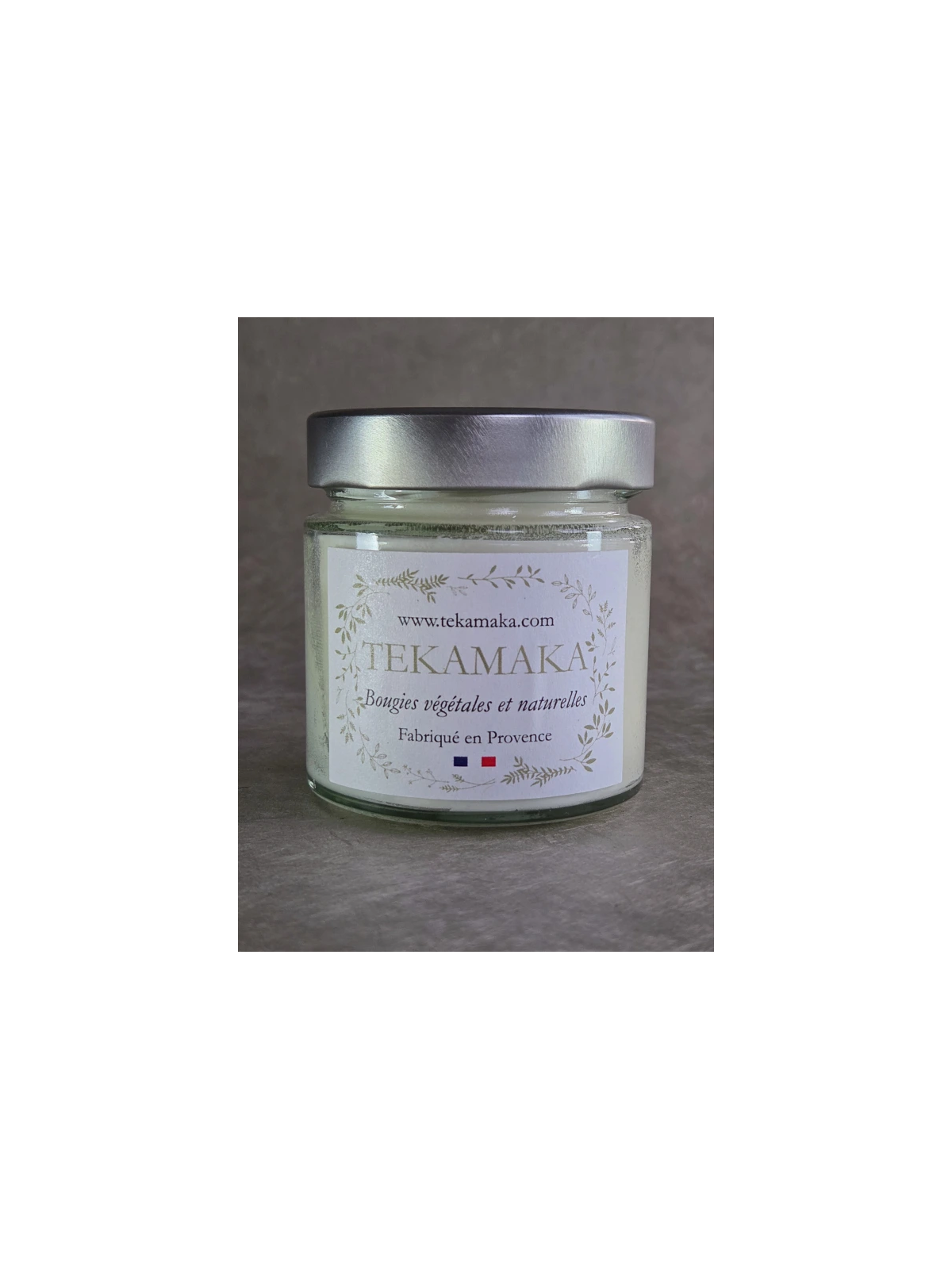 Bougie crépitante 160g - Feu de cheminée artisanale | TEKAMAKA