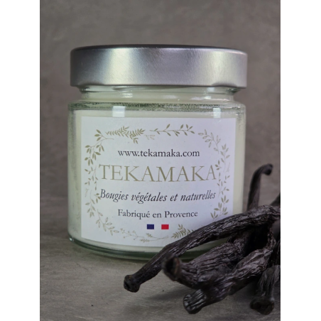 Bougie crépitante 160g – Rituel de Vanille | TEKAMAKA