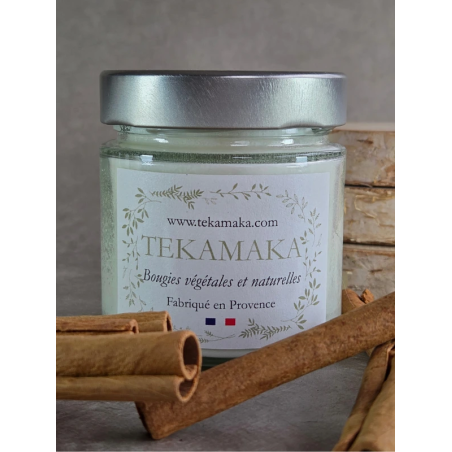Bougie parfumée 160g – L’Authentique Essence de Santal | TEKAMAKA