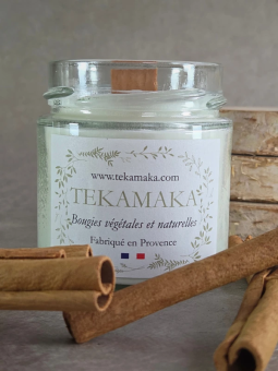 Bougie parfumée 160g – La Crépitante Essence de Santal | TEKAMAKA