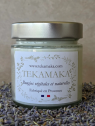 Bougie crépitante Lavande 160 g – Instant Lavande artisanale | TEKAMAKA