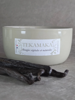 Bougie Bohème – Mèche bois crépitante | Rituel de Vanille | TEKAMAKA