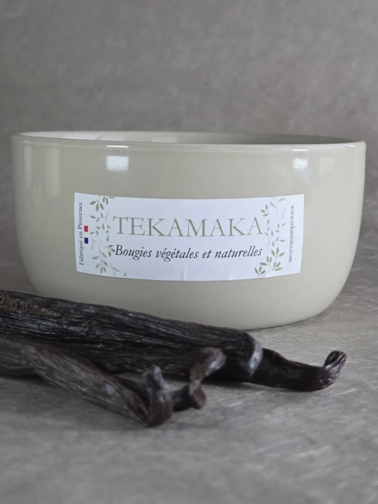 Bougie Bohème – Mèche bois crépitante | Rituel de Vanille | TEKAMAKA