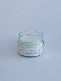 Bougie non parfumée 90g – L’Authentique Mini artisanale | TEKAMAKA