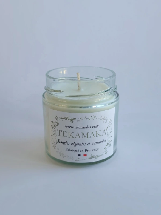 Bougie non parfumée 160g – L’Authentique artisanale | TEKAMAKA