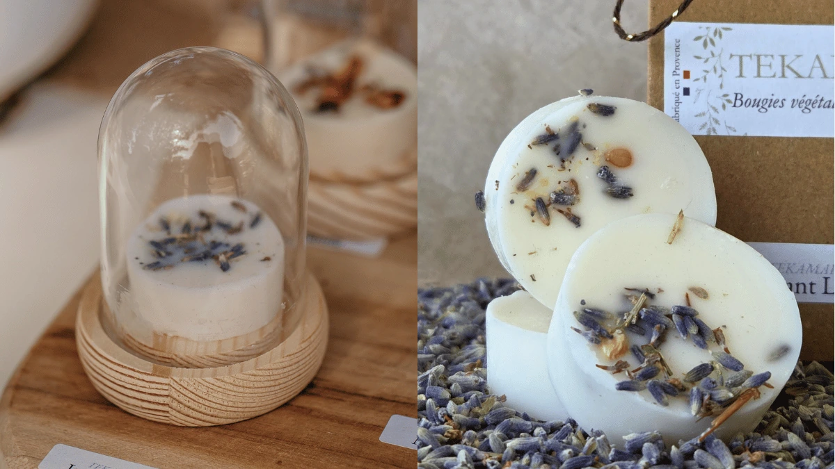 Fondants parfumés TEKAMAKA avec brûle-parfum